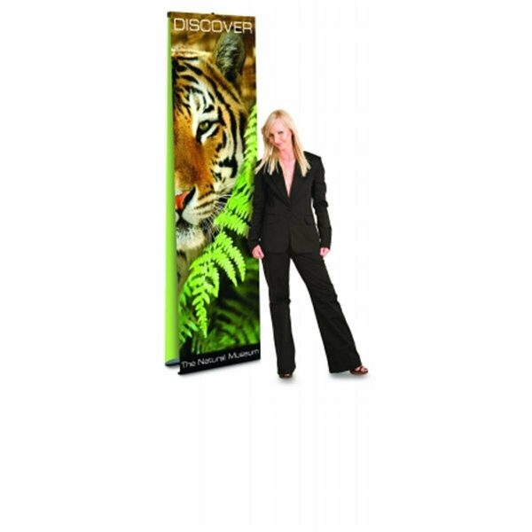 Pen2Paper Ultra UB Banner Stands 36 in. Double Ultra Banner Stand- Black PE3872250